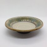 5寸皿 飛び鉋重ね焼き（蛇の目あり） | 【やちむん】よーりよーり